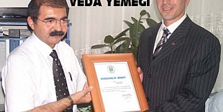 2005.09.08 Taşova Kaymakamımız Mustafa Atsız'a Veda Yemeği