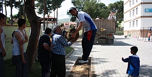 Atatürk Ortaokulu Bahçe Düzenlemesi 28/05/2010