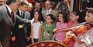 Cumhurbaşkanı Amasya Festival Stant Ziyareti 12/06/2009